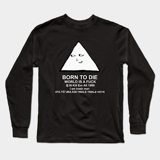 I am triangle man Long Sleeve T-Shirt by Milewq